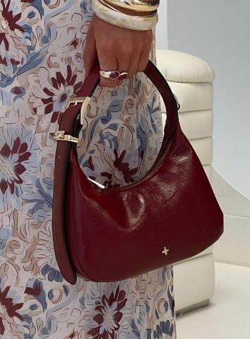 Gigi Shoulder Bag Cherry Red Product Image