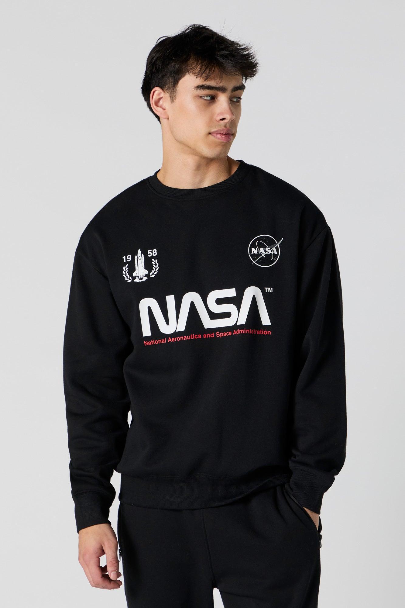 NASA Graphic Fleece Sweatshirt Male Product Image