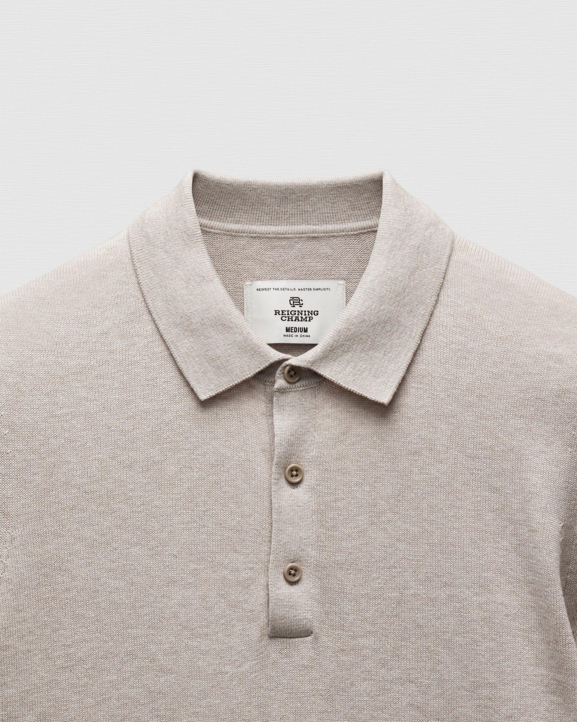 Cotton Cashmere Riviera Polo Male Product Image
