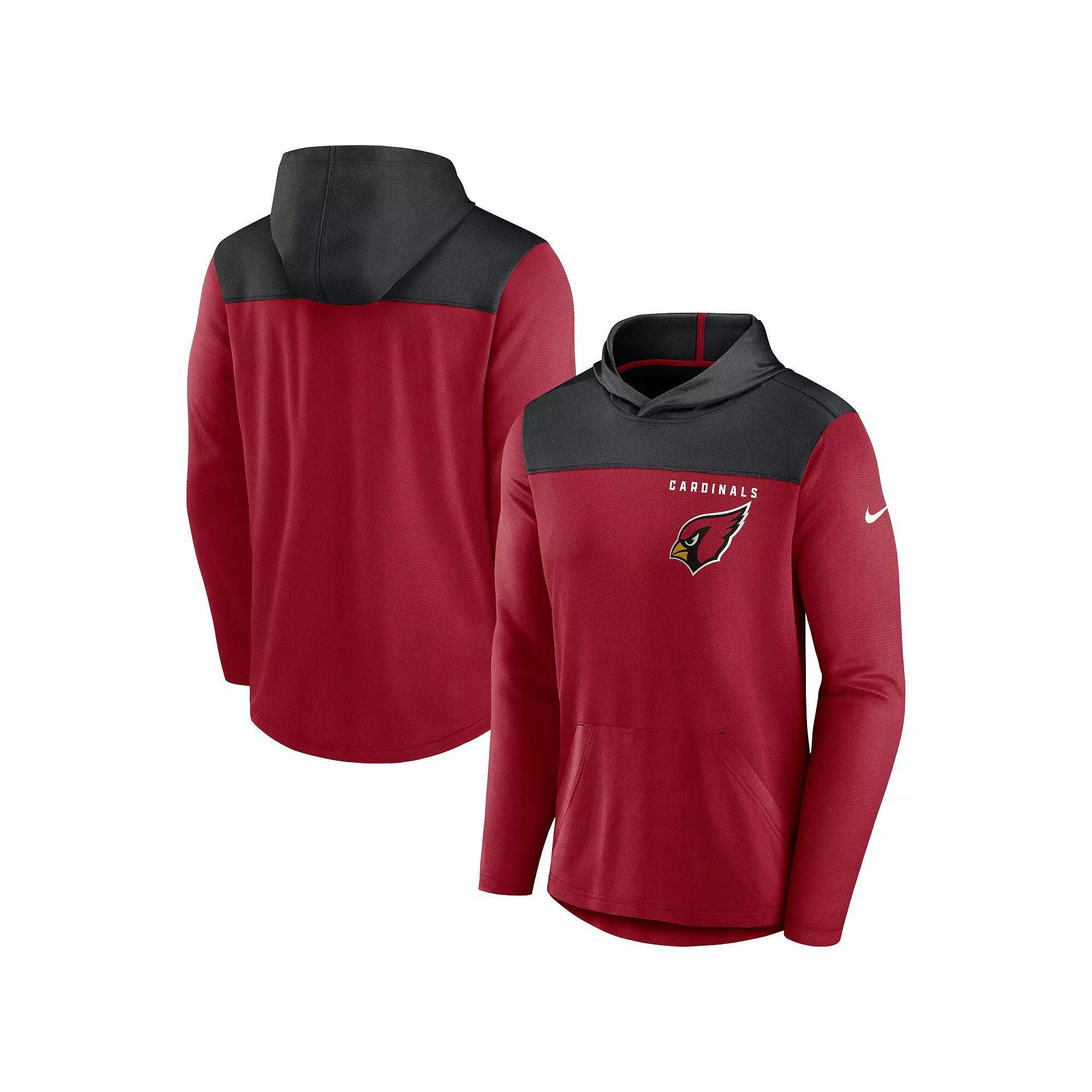 Men's Nike Cardinal Arizona Cardinals Fan Gear Pullover Hoodie, Size: Medium, Red Product Image