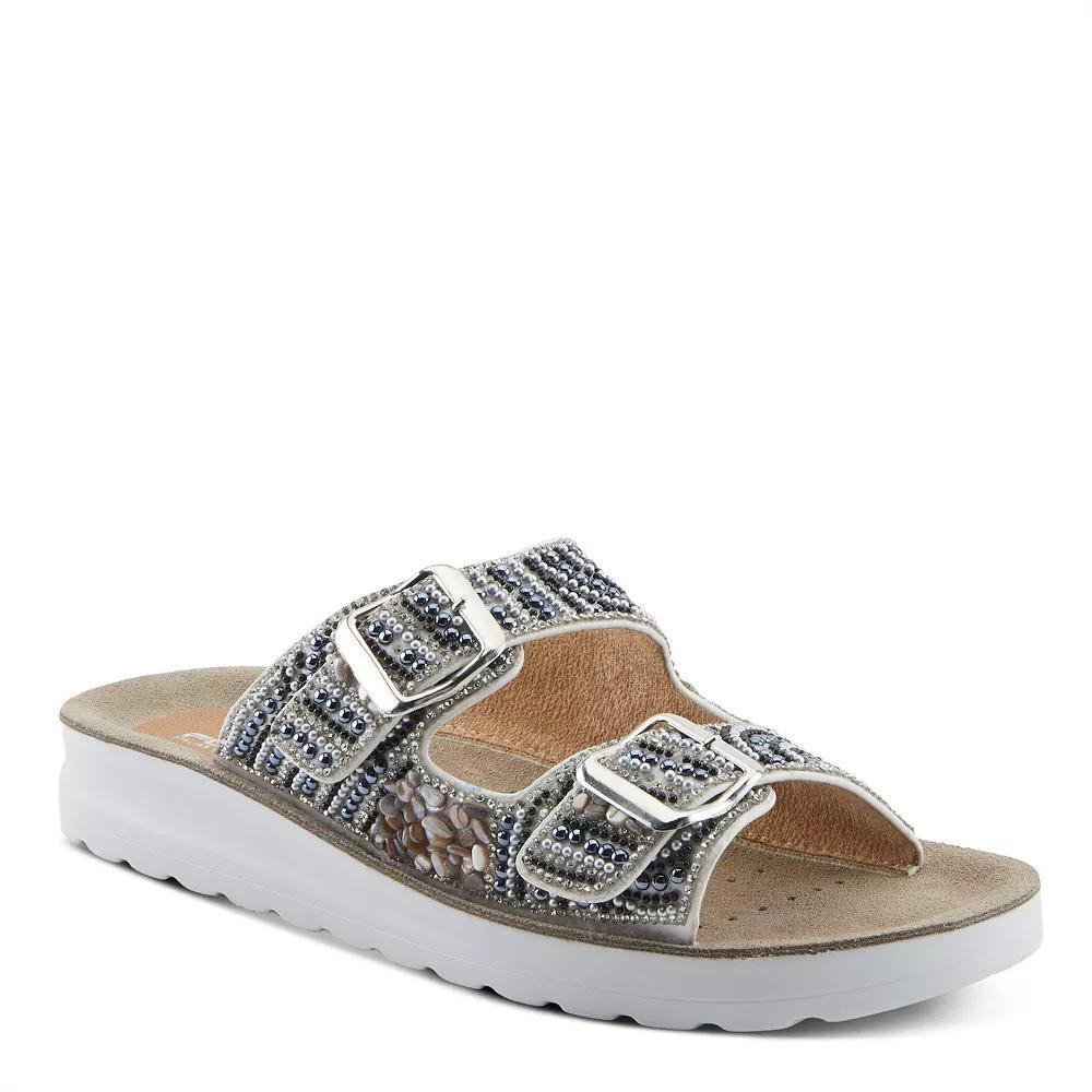 Flexus by Spring Step Cytheria Women's Slide Sandals, Size: 40, White Team Product Image