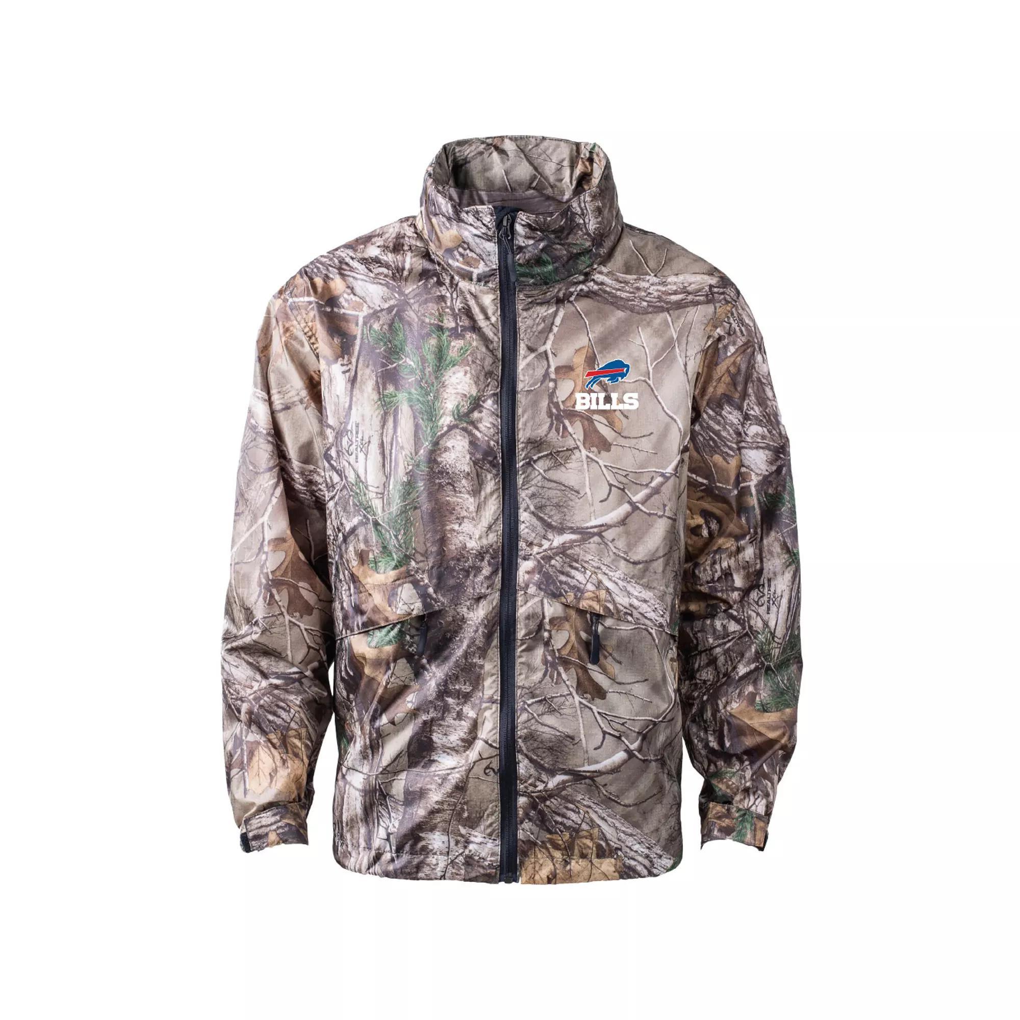 Men's Dunbrooke Realtree Camo Las Vegas Raiders Circle Sportsman Waterproof Packable Full-Zip Jacket, Size: Medium, Lvr Green Product Image