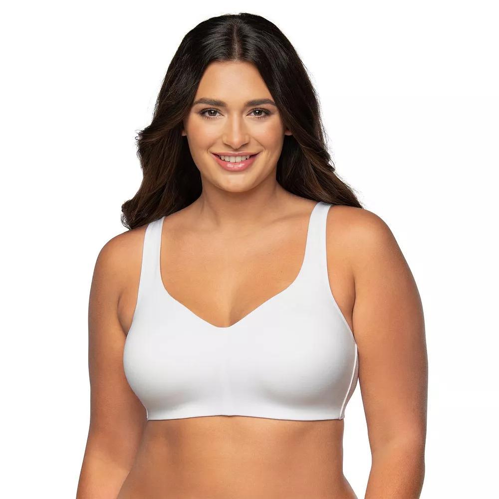 Vanity Fair Lingerie Beyond Comfort Simple Sizing Wireless Bra 72204, Womens Black Black Product Image