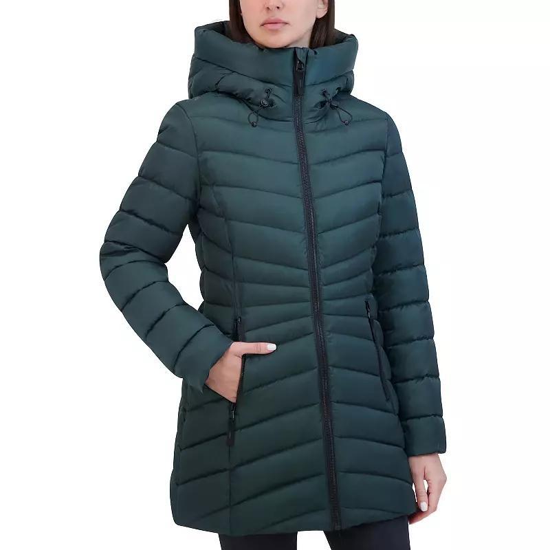 Womens Halitech Midweight Faux-Fur Trim Midweight Puffer Jacket Product Image