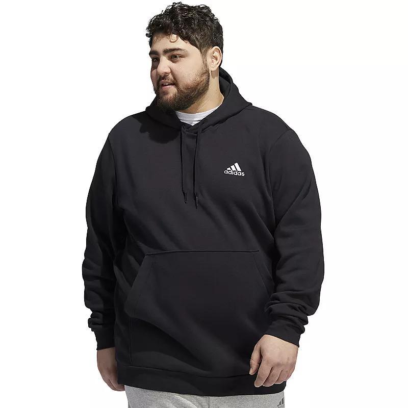Mens adidas Feel Cozy Pullover Fleece Hoodie Product Image