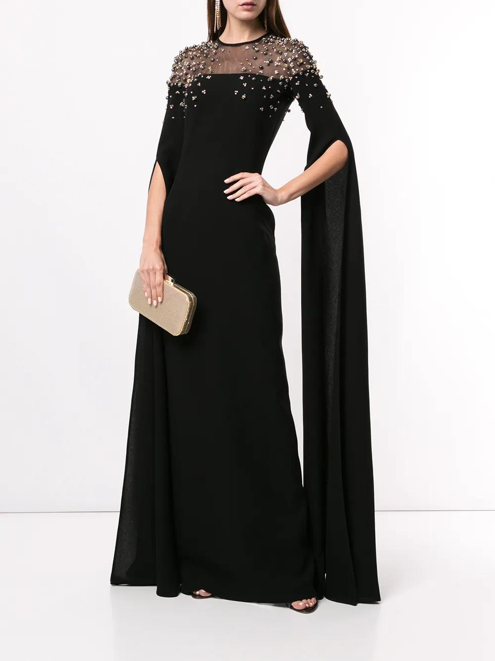 embellished panel dress Product Image