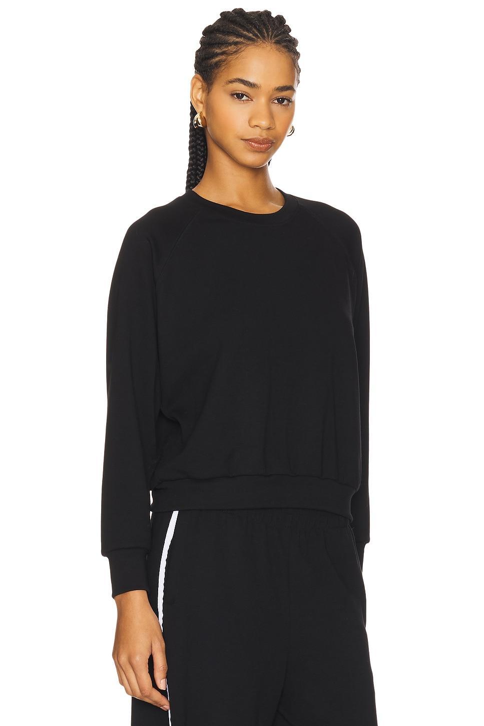 Blair Travel Fitted Raglan Sweatshirt perfectwhitetee Product Image