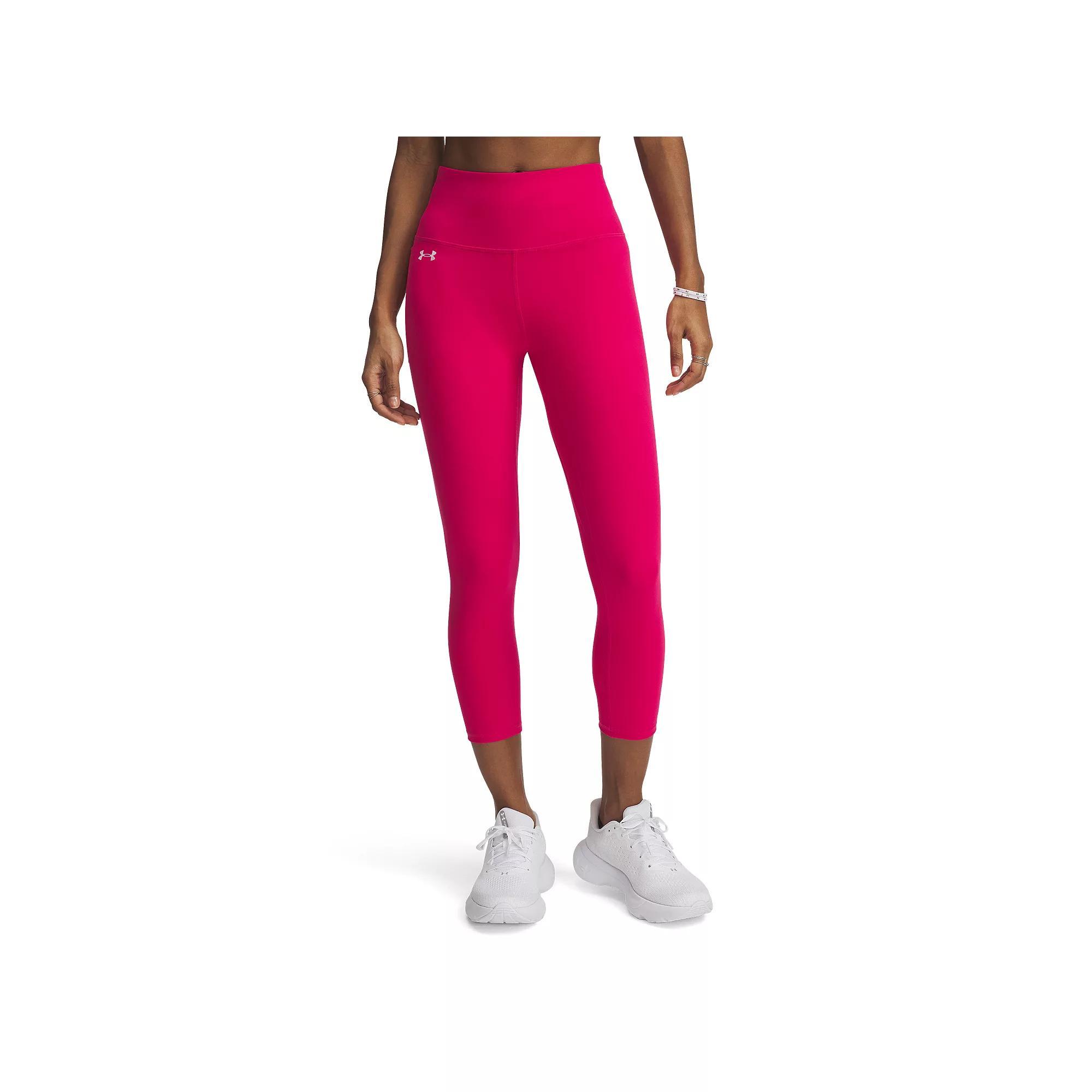Women's Under Armour Motion Capri Leggings, Size: Medium, Shaded Pink Product Image