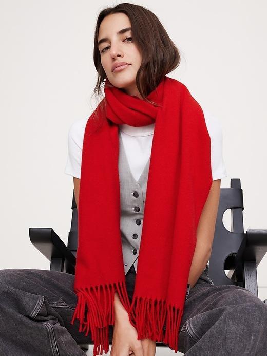 Italian Wool-Cashmere Scarf Product Image