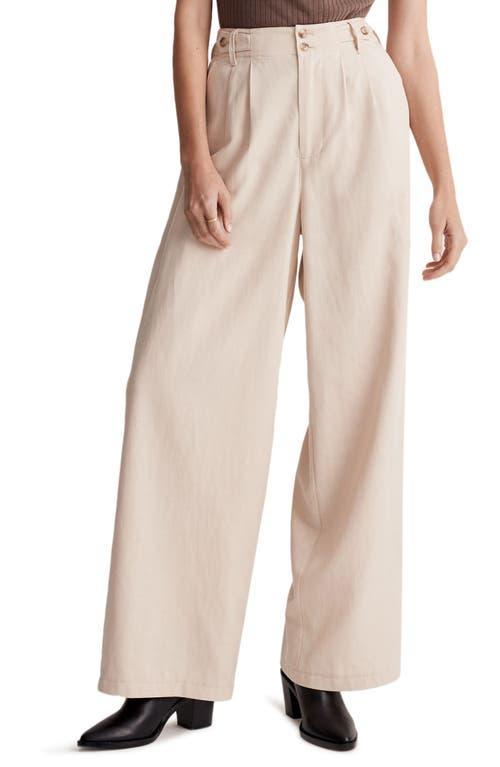 Madewell The Harlow Wide-Leg Pant (Harvest Moon) Women's Casual Pants Product Image