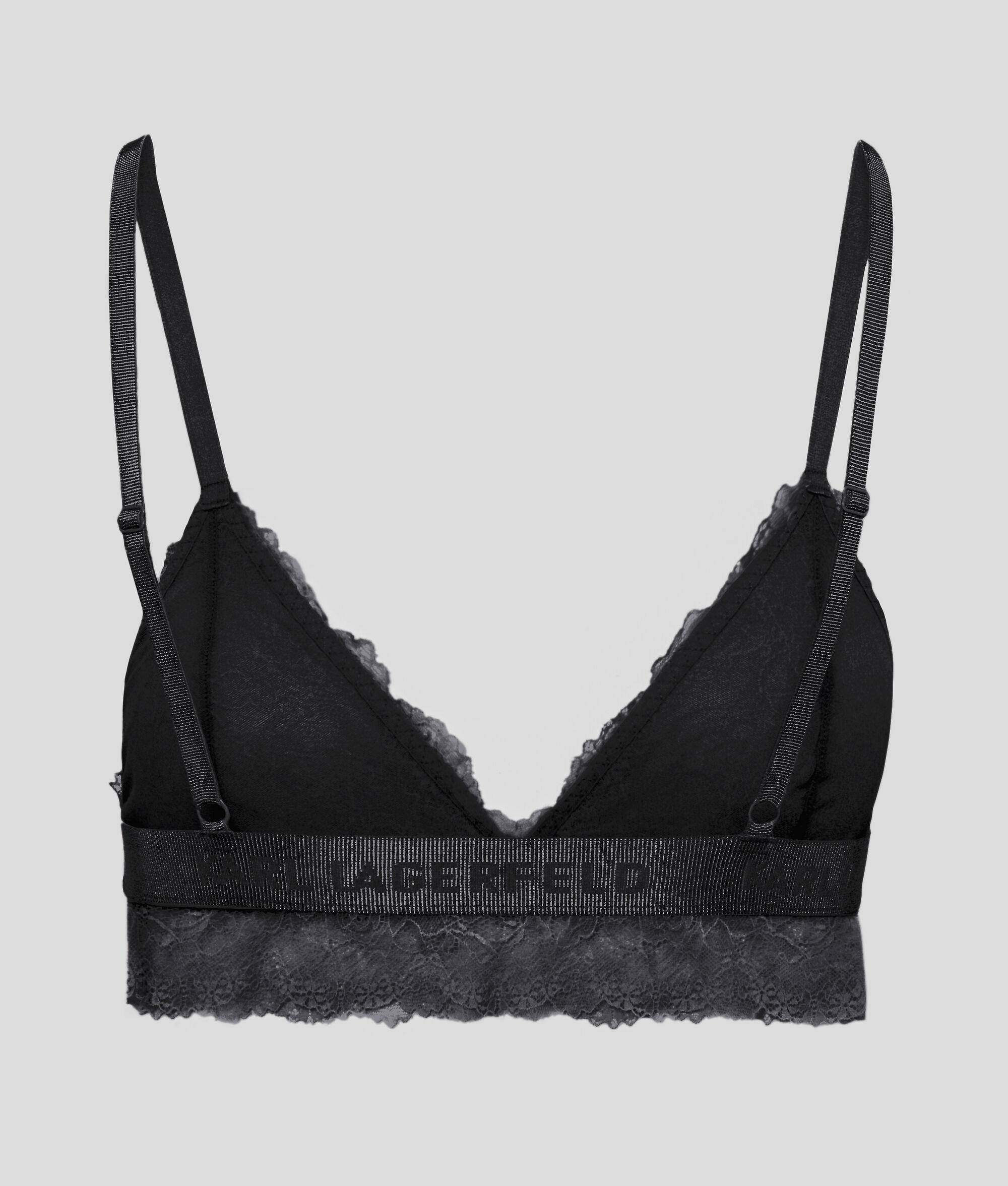 LONGLINE LACE TRIANGLE BRA Product Image