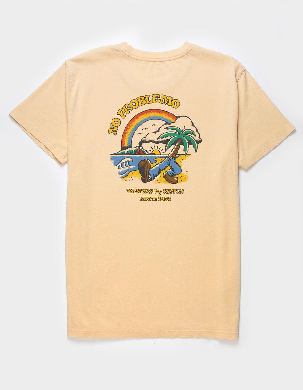 KATIN Stroll Mens Tee - PALE YELLOW Product Image