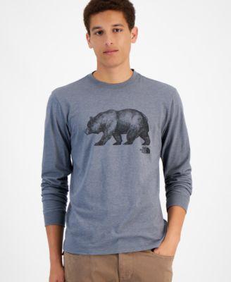 The North Face Mens Bear On The Move Long-Sleeve Graphic T-Shirt Product Image