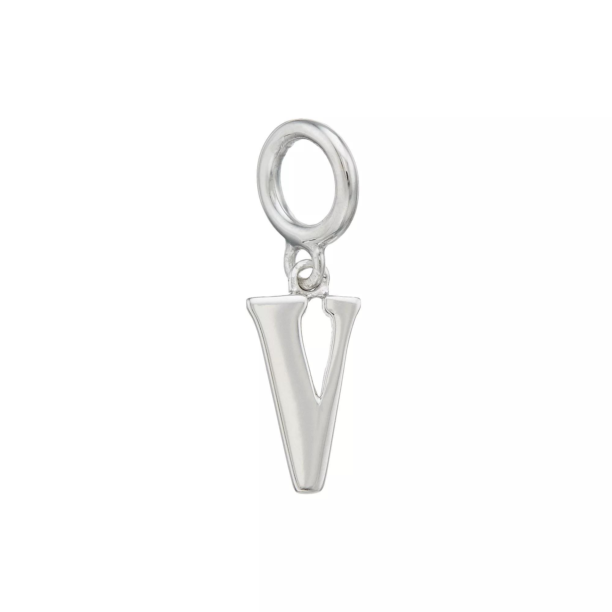 Lavish by TJM Sterling Silver Initial Letter Charm, Women's, Sterling Q Product Image