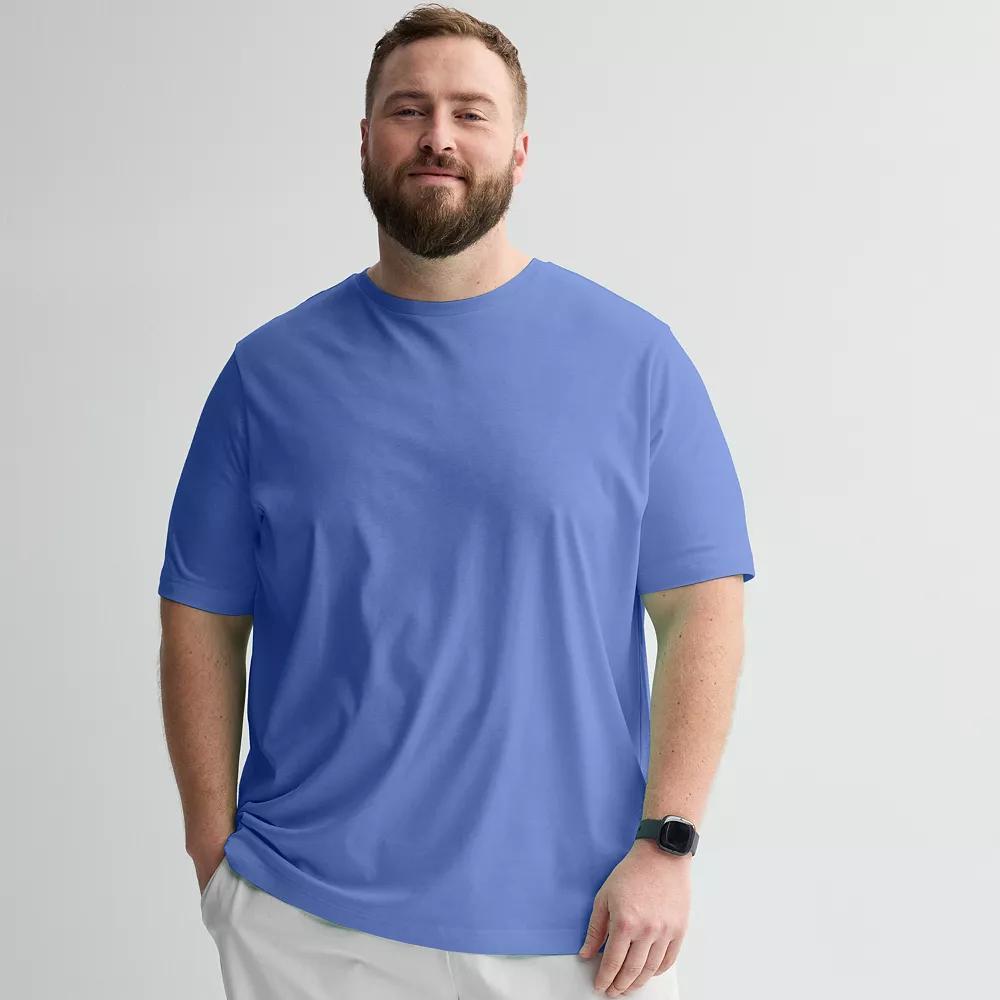 Big & Tall Tek Gear® Essential Gear Tee, Men's, Size: XL Tall, Wesley Purple Product Image