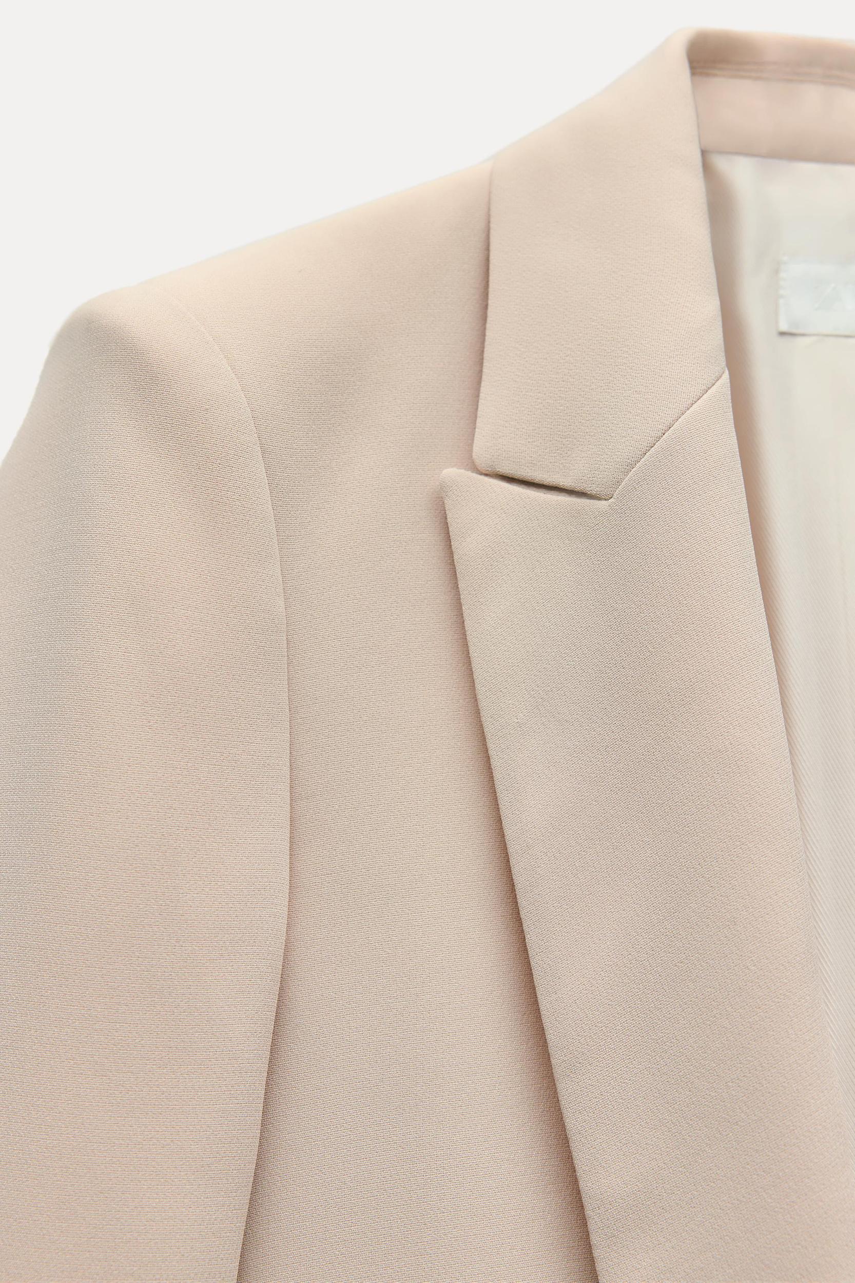 BLAZER WITH ROLLED-UP SLEEVES Product Image