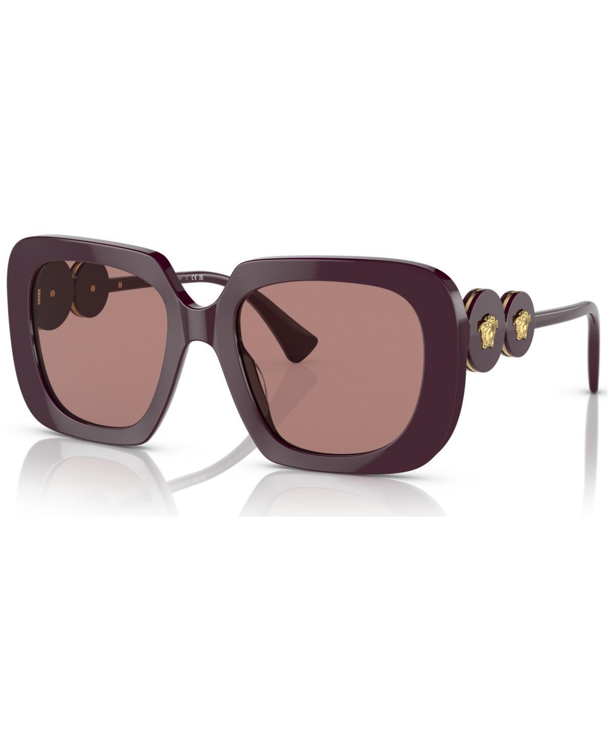 Versace Womens 54mm Square Suglasses Product Image