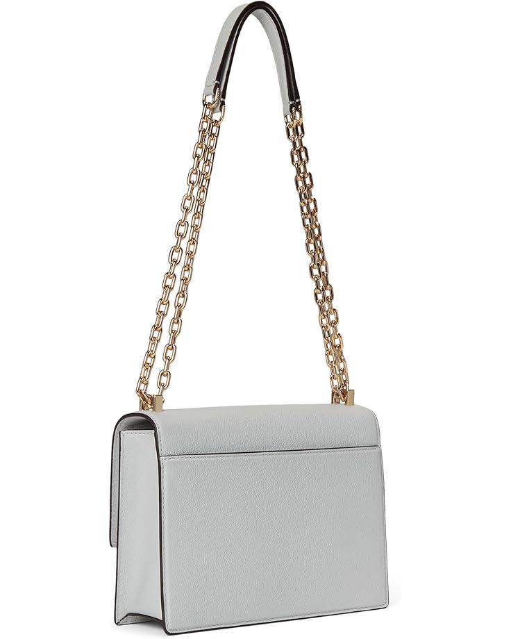 Tribeca Pebbled Leather Mini Flap Chain Crossbody Product Image