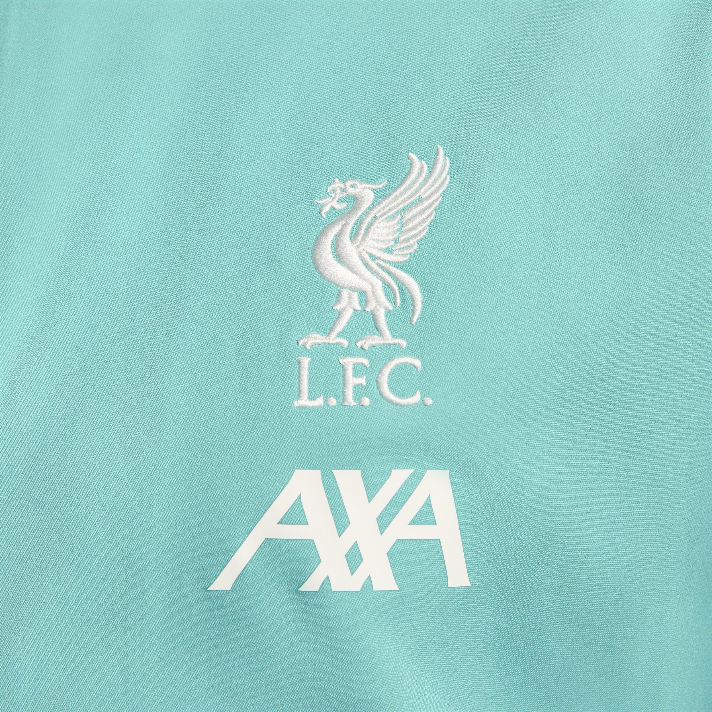 Men's Nike Teal Liverpool 2024/25 Strike Anthem Full-Zip Jacket, Size: 2XL, Lvp Blue Product Image
