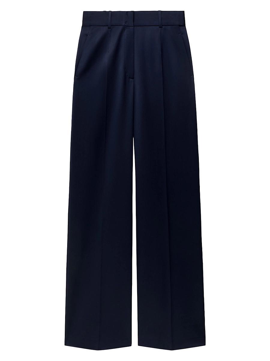 Womens Wide Leg Suit Pants Product Image