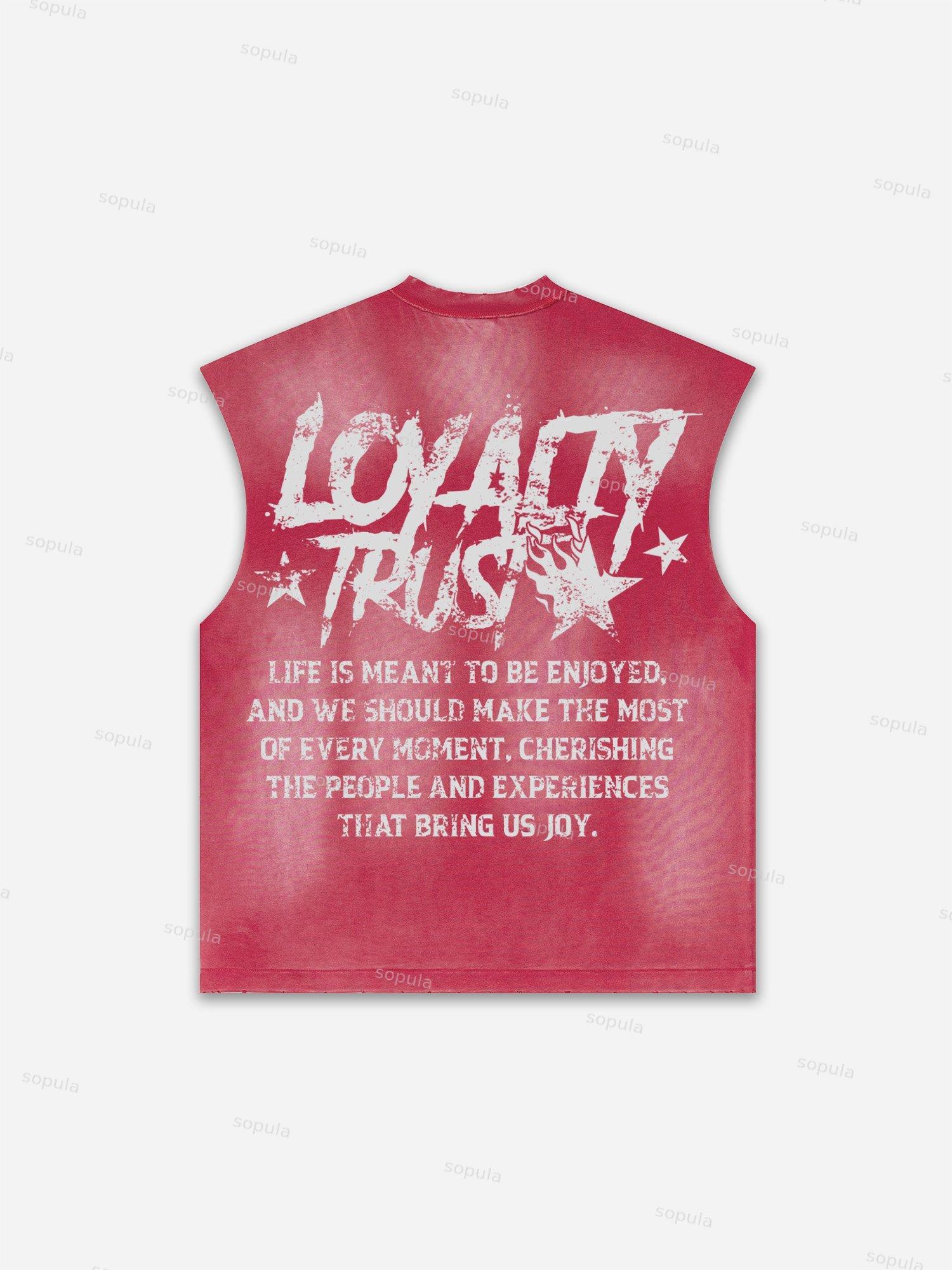 Mental Health Matters Fun Graphic Distressed Tank Top Product Image
