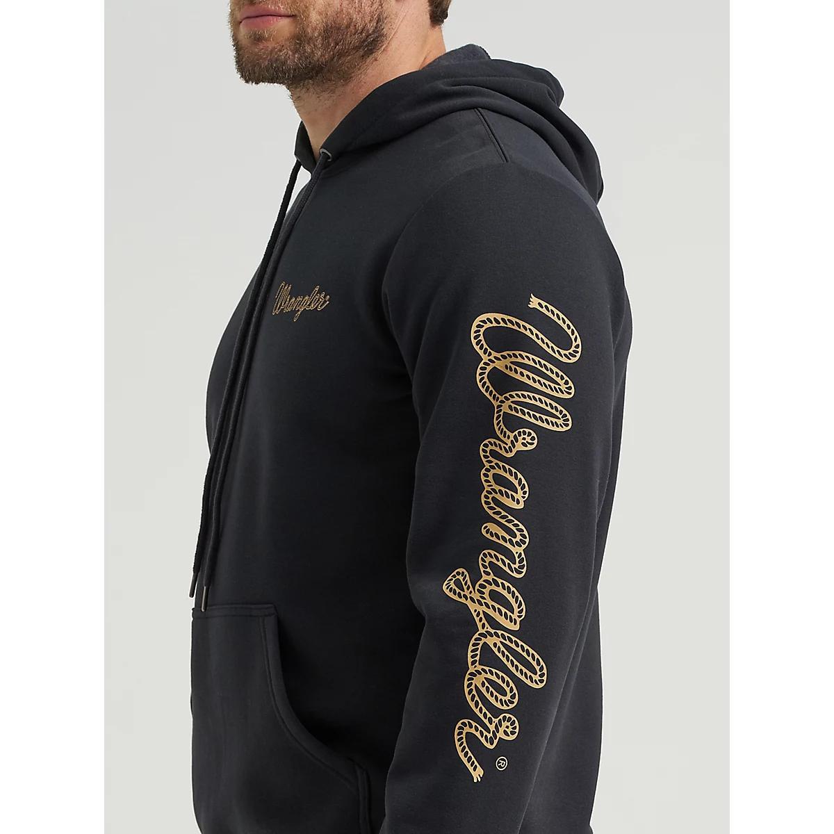 Men's Wrangler® Rope Logo Hoodie | Men's SHIRTS | Wrangler® Product Image