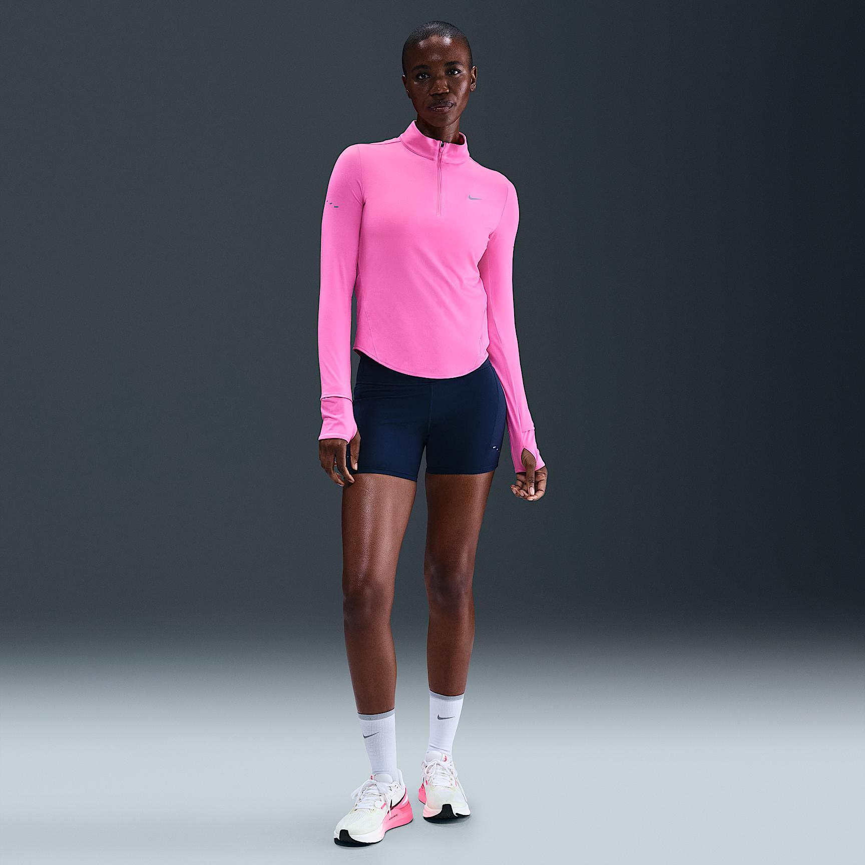 Nike Women's Swift Dri-FIT UV 1/4-Zip Running Top Product Image