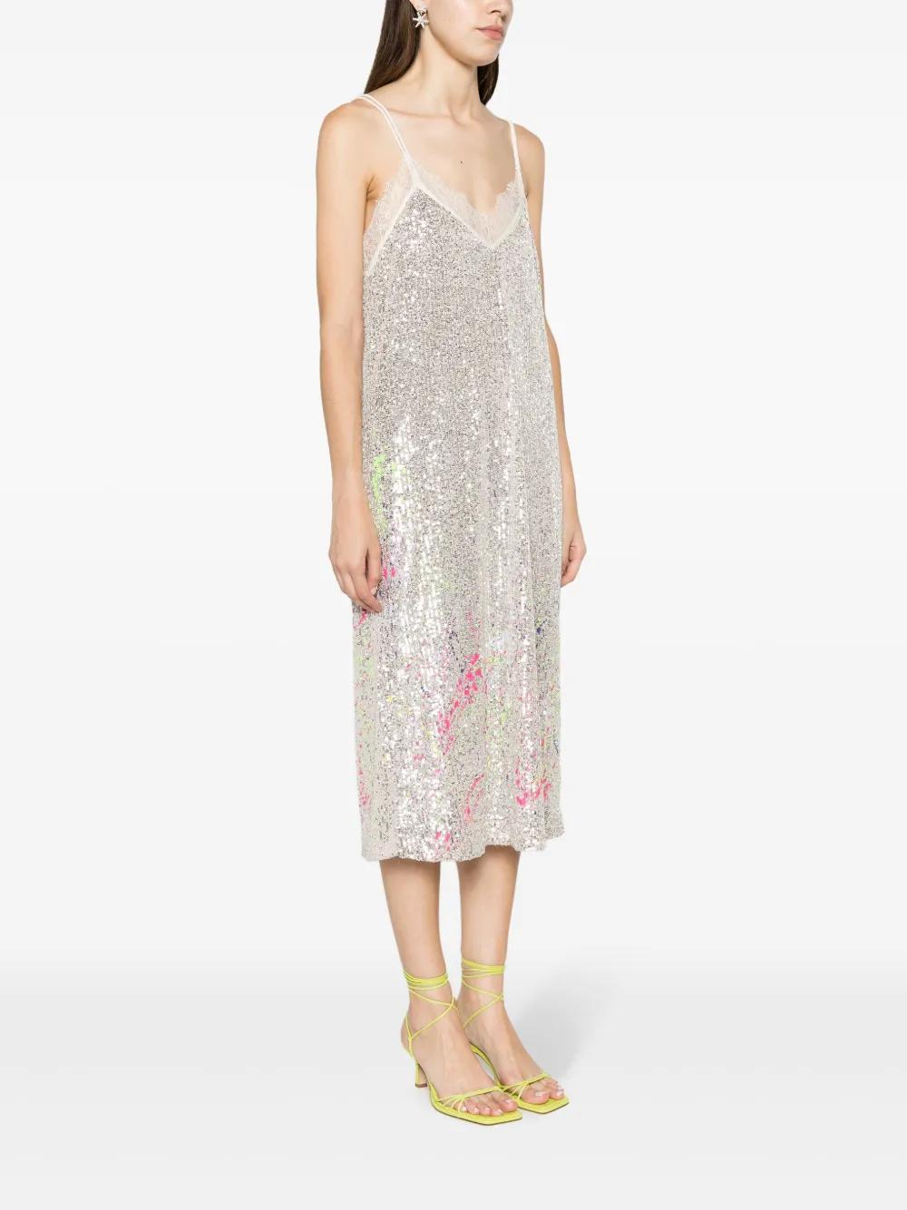 Myfo sequined midi dress Product Image