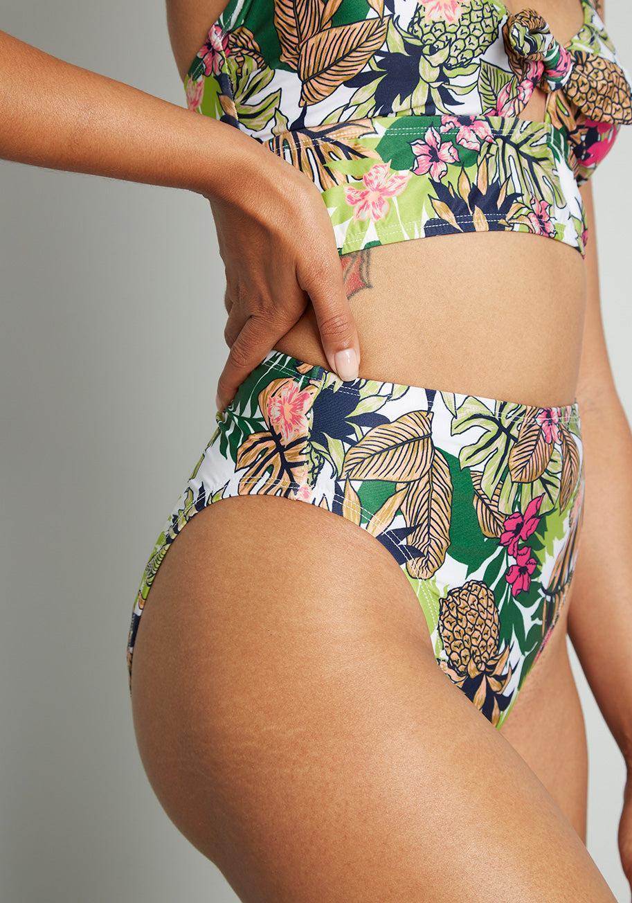 The Franky High-Waisted Bikini Bottom Product Image