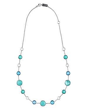 Ippolita Sterling Silver Lollipop Lollitini Blue Gemstone Long Necklace, 36 Product Image