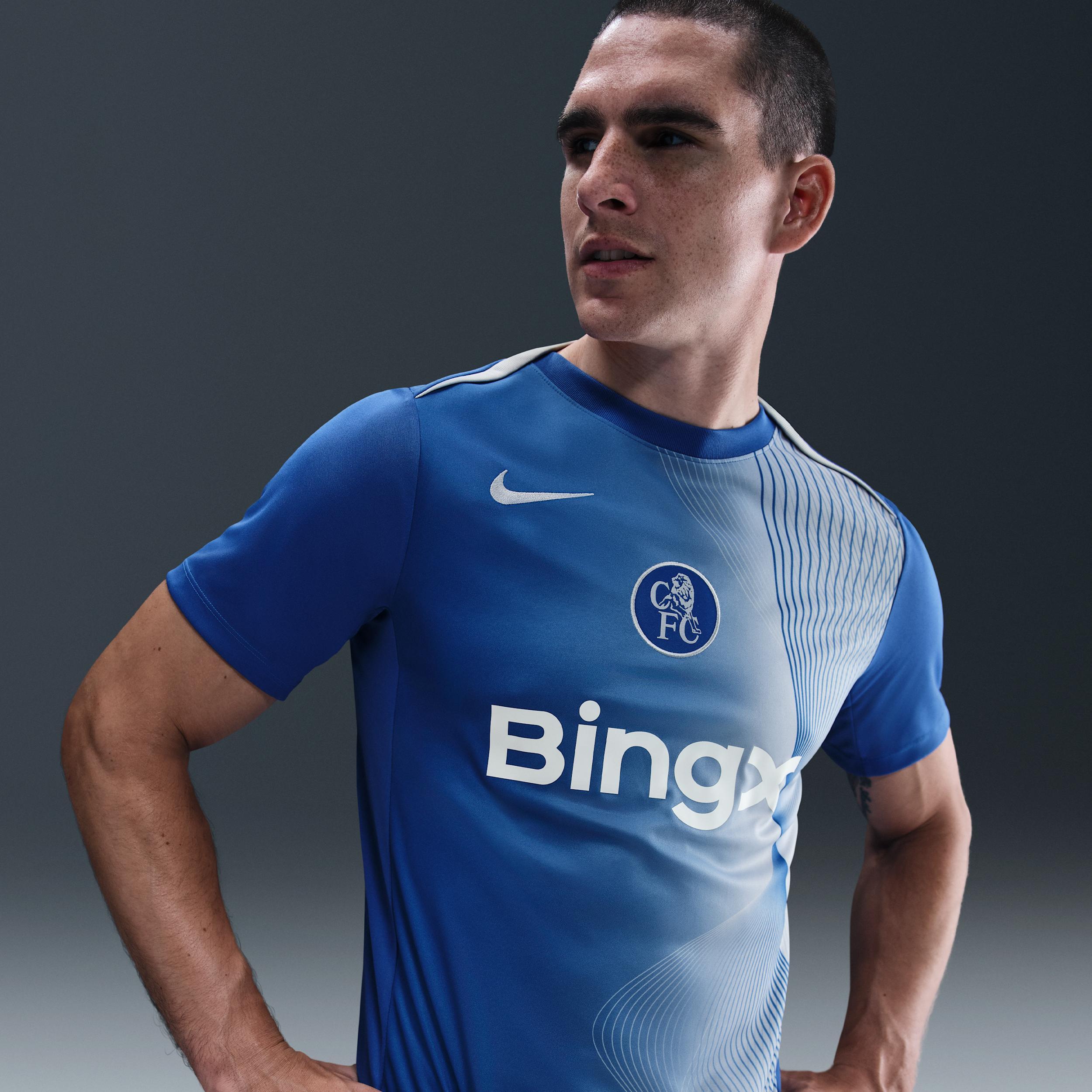 Chelsea FC Academy Pro Third Men's Nike Dri-FIT Total 90 Soccer Pre-Match Top Product Image
