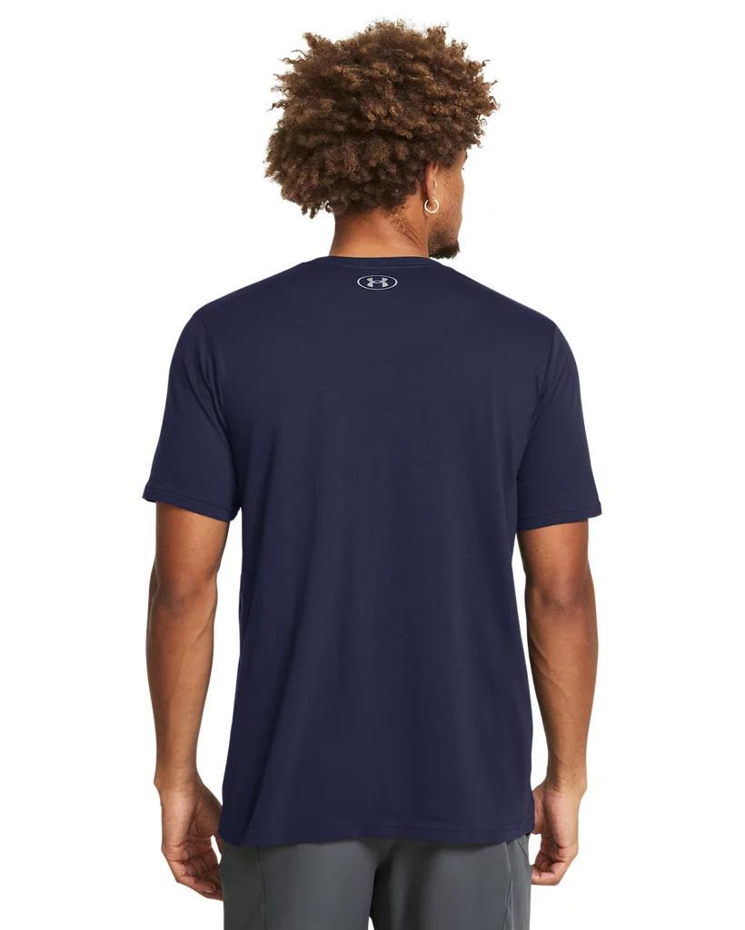 Men's UA Performance Cotton Collegiate Short Sleeve Product Image