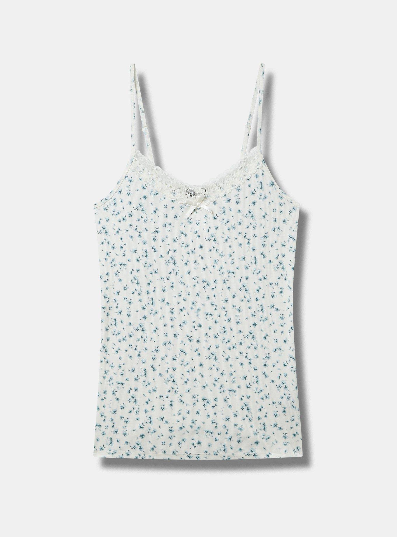 Lace Trim V-Neck Cami Product Image