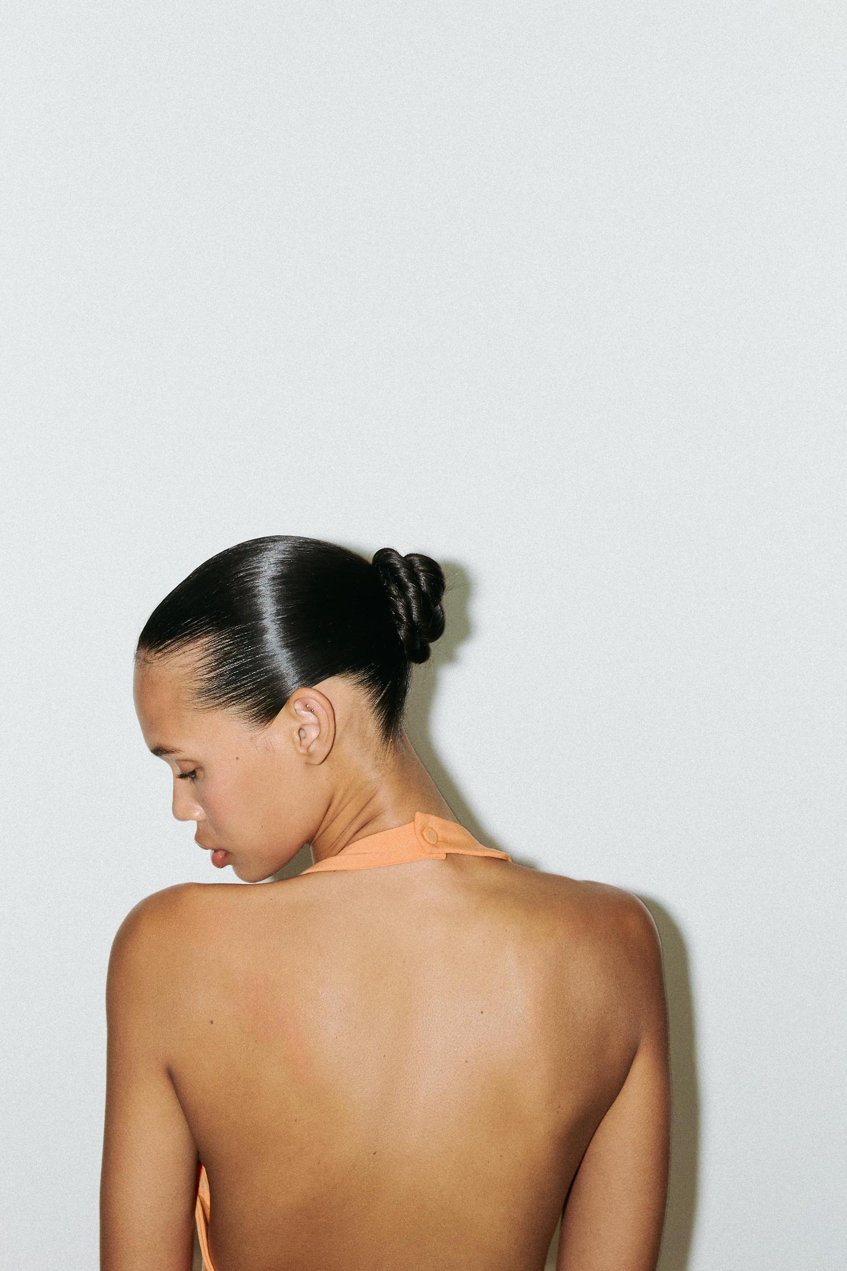 HALTER CUT OUT MINI DRESS Product Image