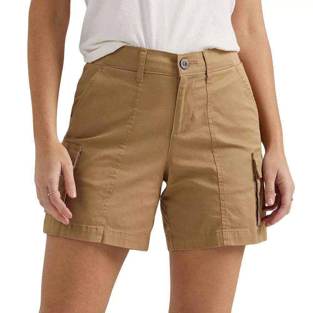 Women's Lee® Ultra Lux FLEX TO GO Cargo Shorts, Size: 12, Settler Product Image