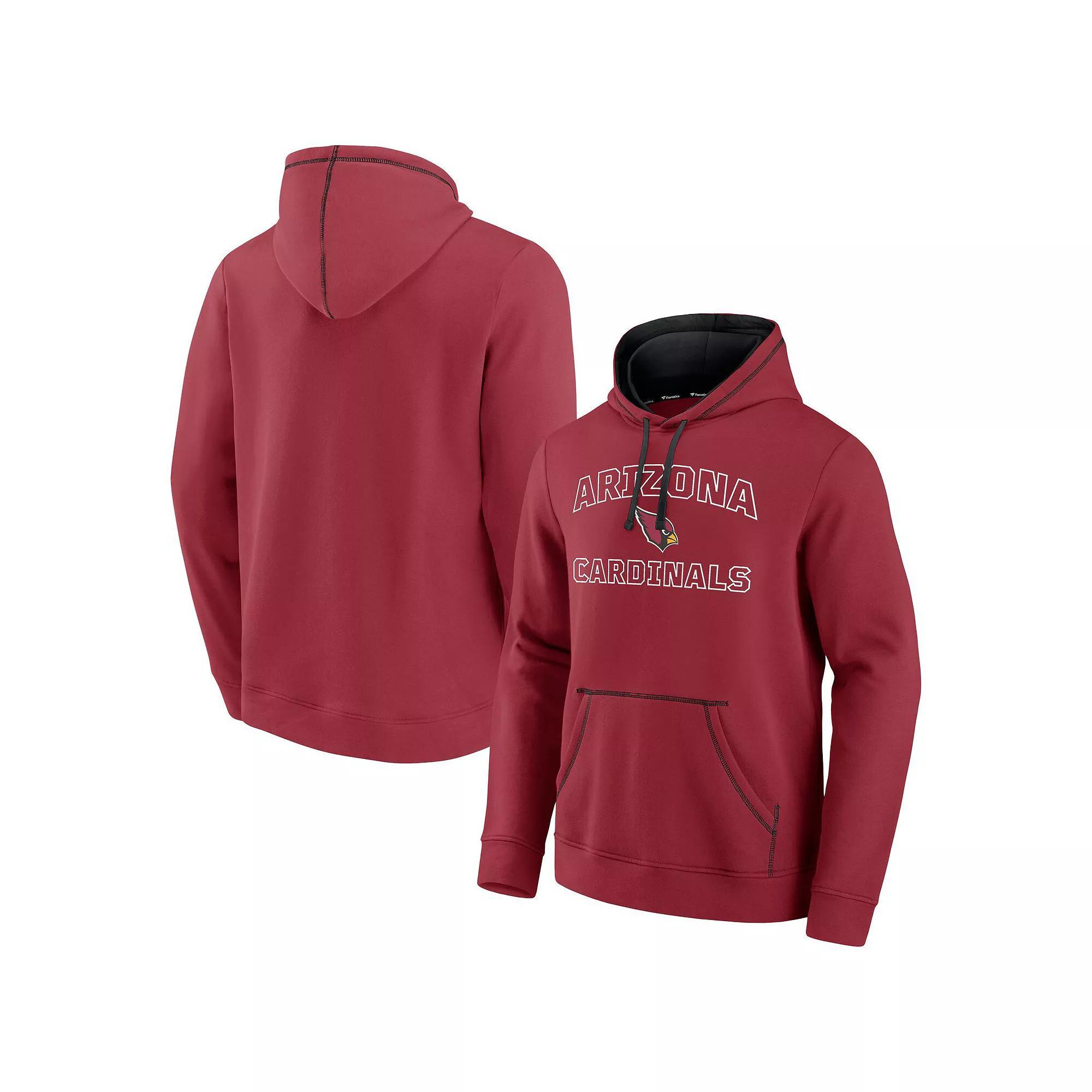 Mens Fanatics Branded /Navy Washington Nationals Ultimate Champion Logo Pullover Hoodie Product Image
