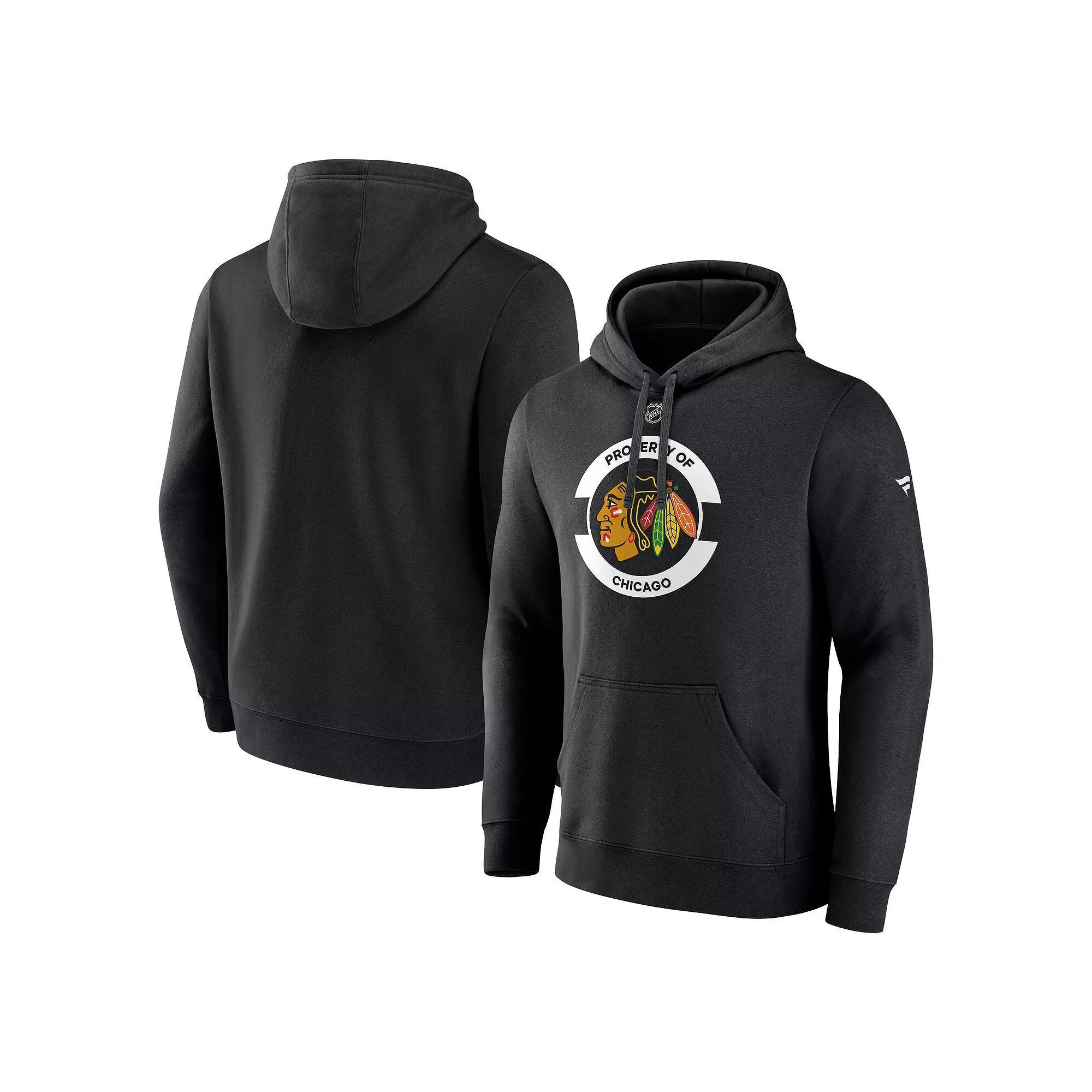 Men's Fanatics  Heather Charcoal Vegas Golden Knights Authentic Pro Core Secondary Fleece Pullover Hoodie, Size: Large, Lvk Charco Product Image