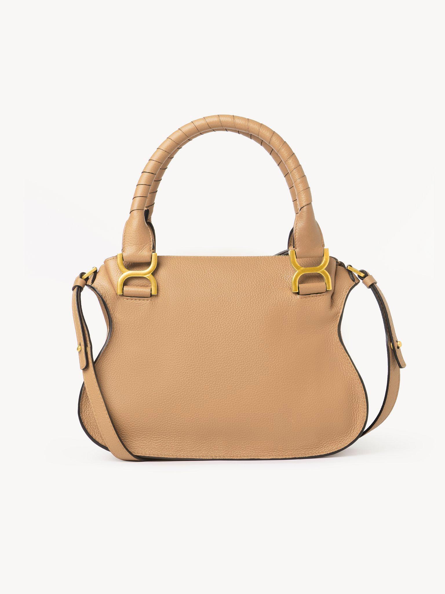 Small Marcie bag in grained leather Product Image