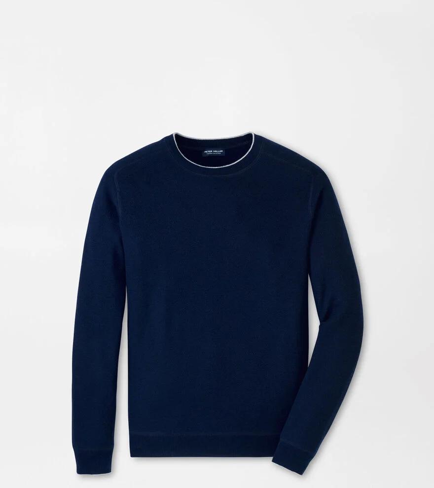 Voyager Cashmere-Silk Saddle Shoulder Crew Product Image