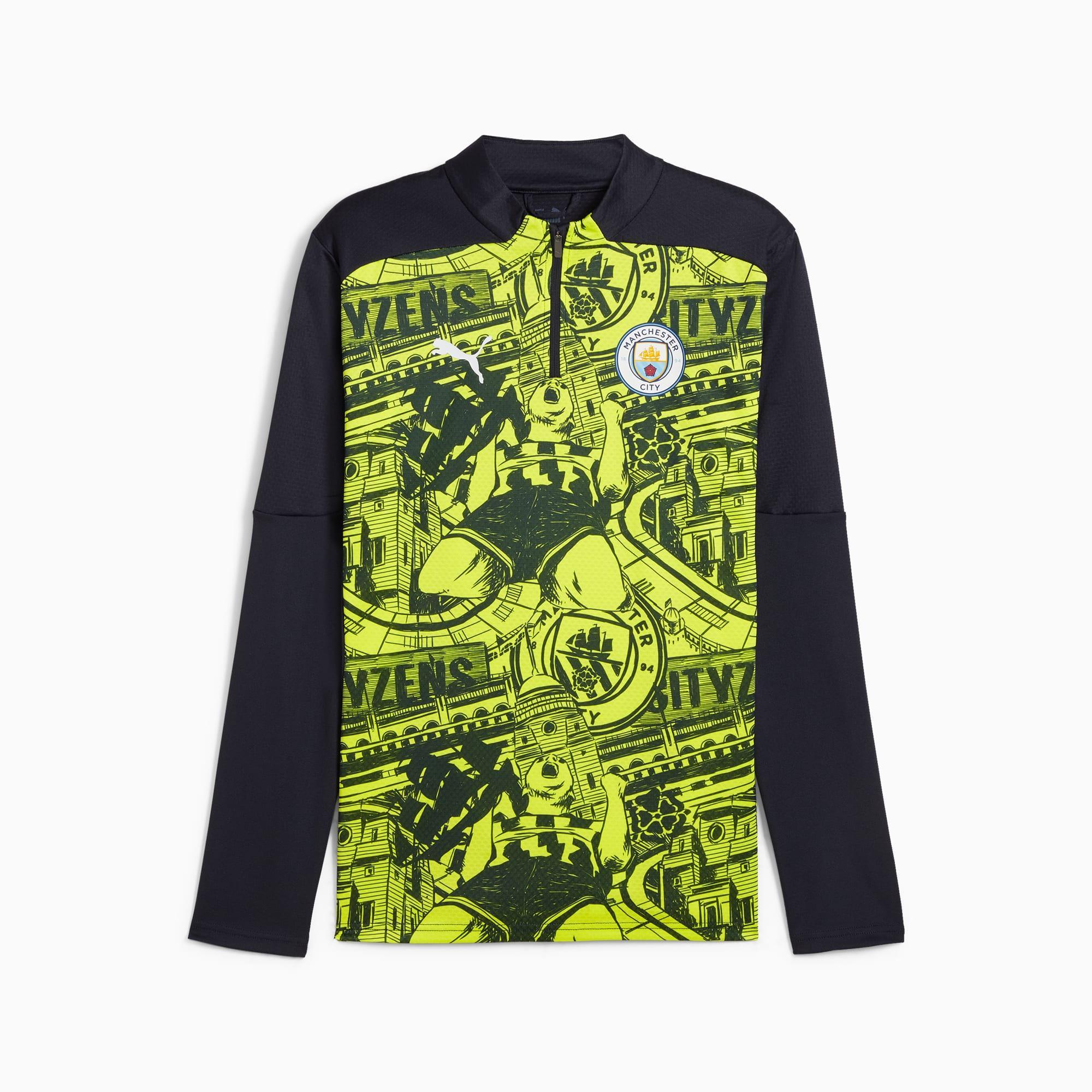 PUMA Manchester City 24/25 Pre-Match Quarter-Zip Men's Top Product Image
