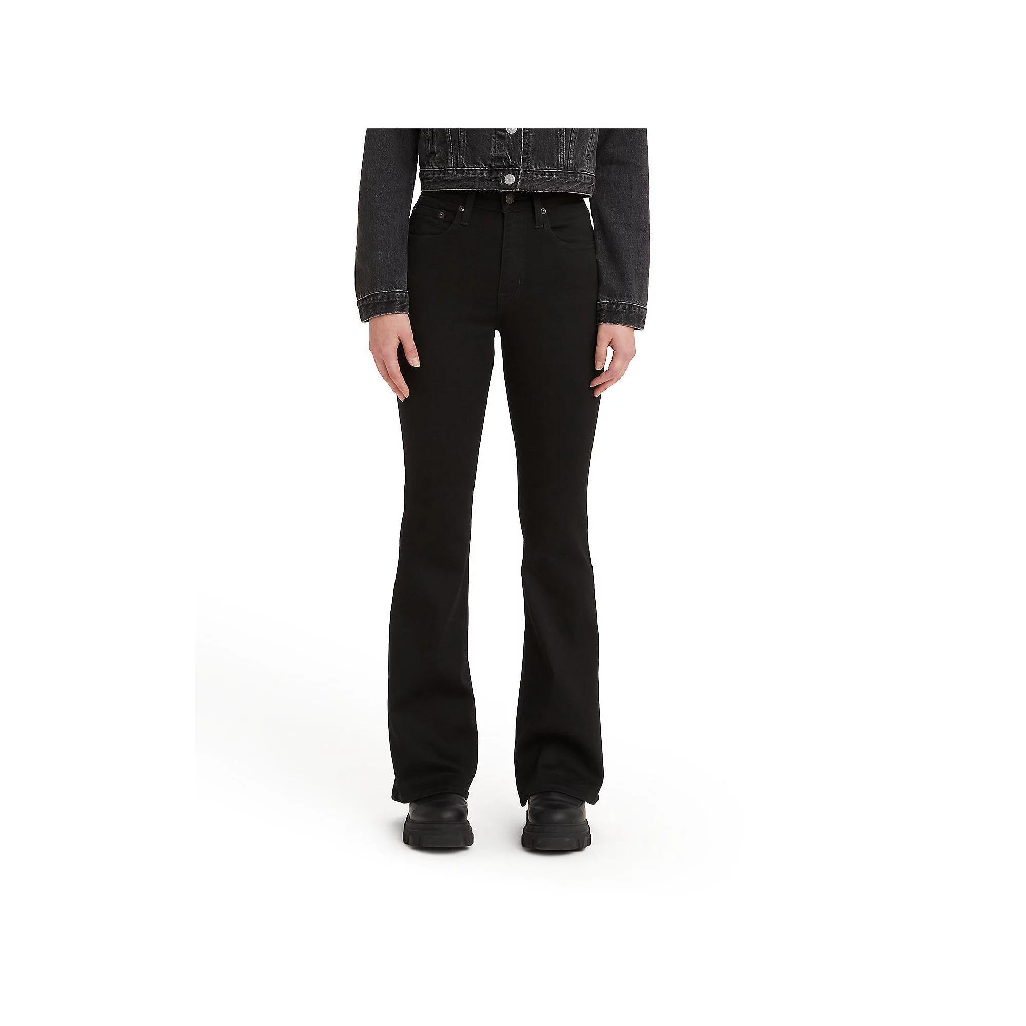 Women's Levi's® 726 High-Rise Flare Jeans, Size: 24(US 00)Medium, Soft Black Product Image
