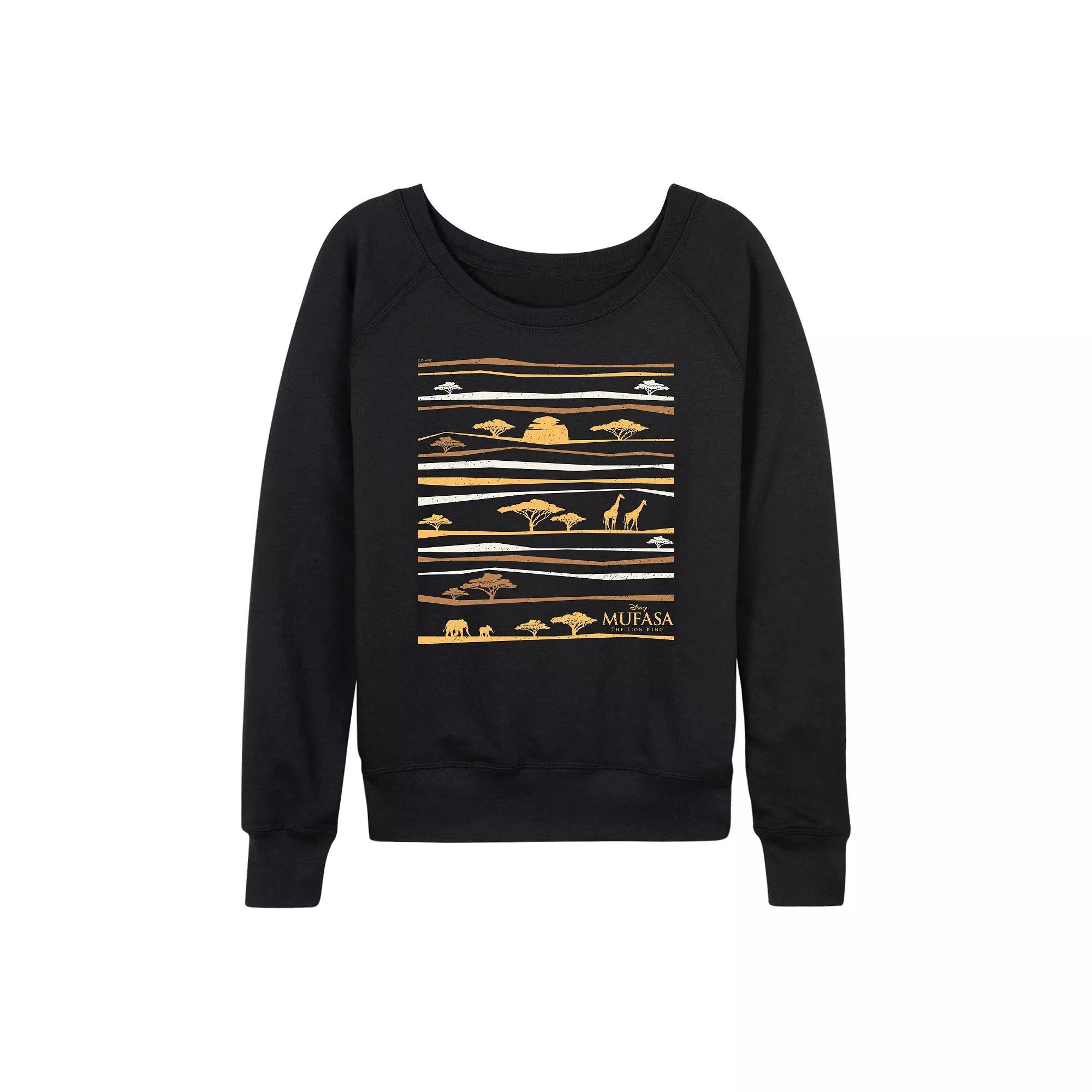 Disneys Mufasa: The Lion King Womens Savannah French Terry Long Sleeve Tee Product Image