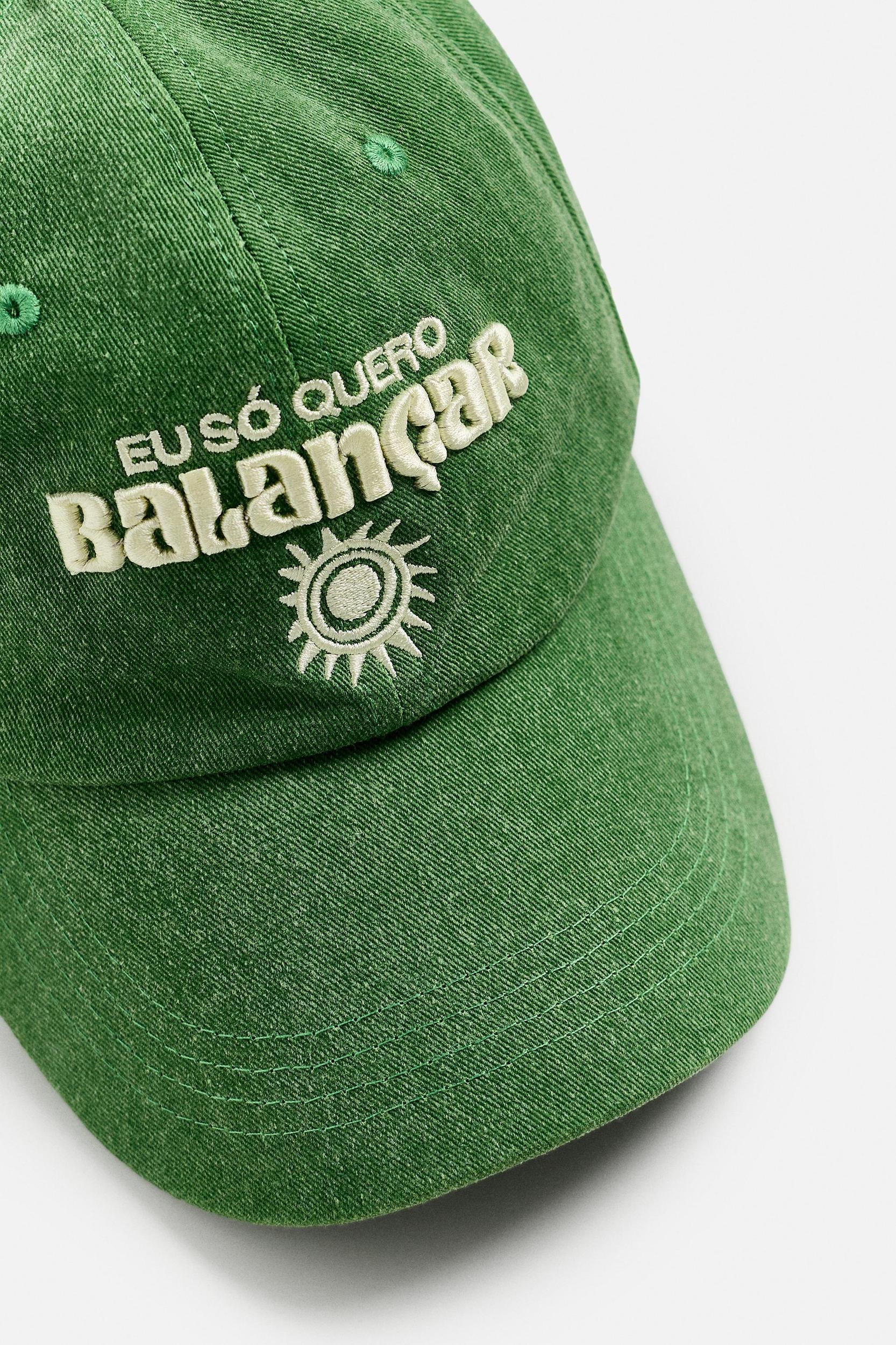 CONTRAST EMBROIDERY CAP Product Image