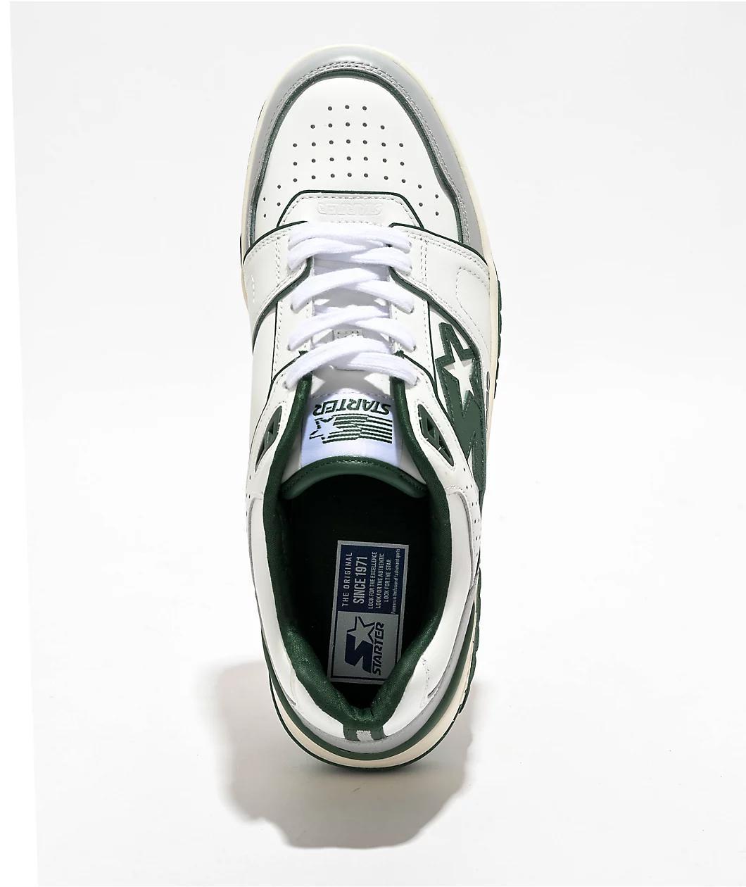 Starter Fastbreak Off White, Green & Gum Shoes Product Image