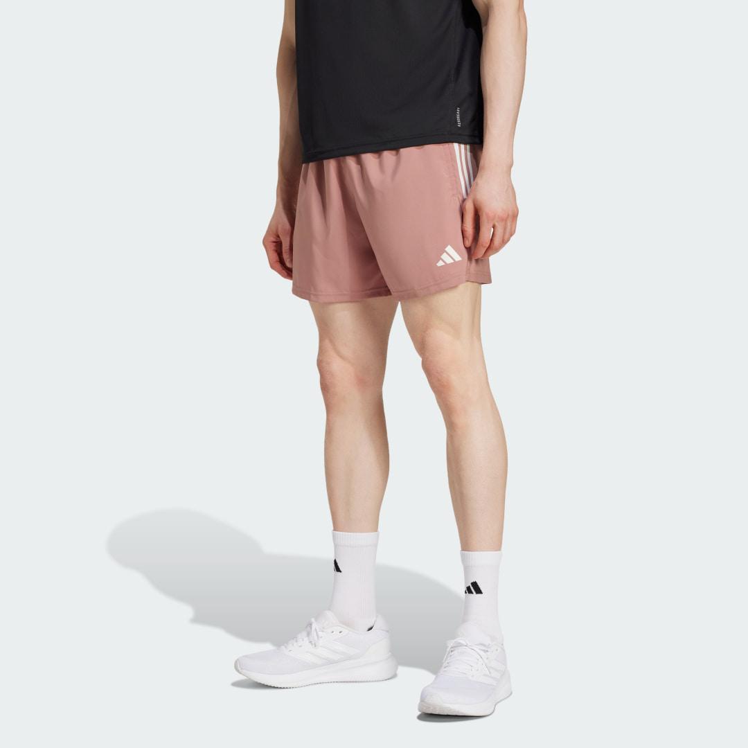 adidas Own The Run Shorts Halo Silver M 9 Mens Product Image
