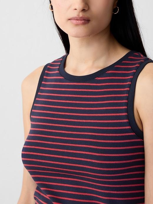 Linen-Blend Tank Top Product Image
