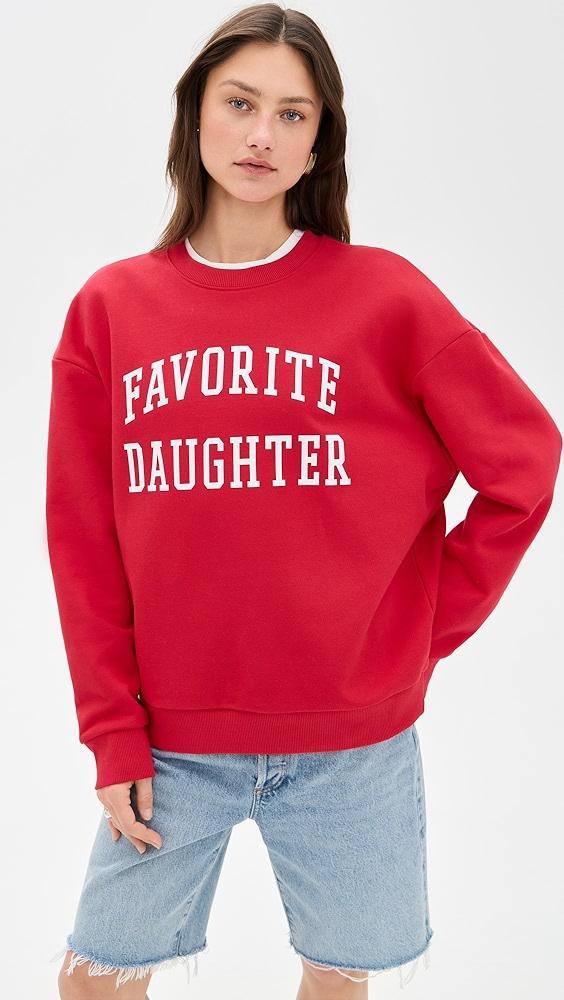 Favorite Daughter Collegiate Sweatshirt | Shopbop Product Image