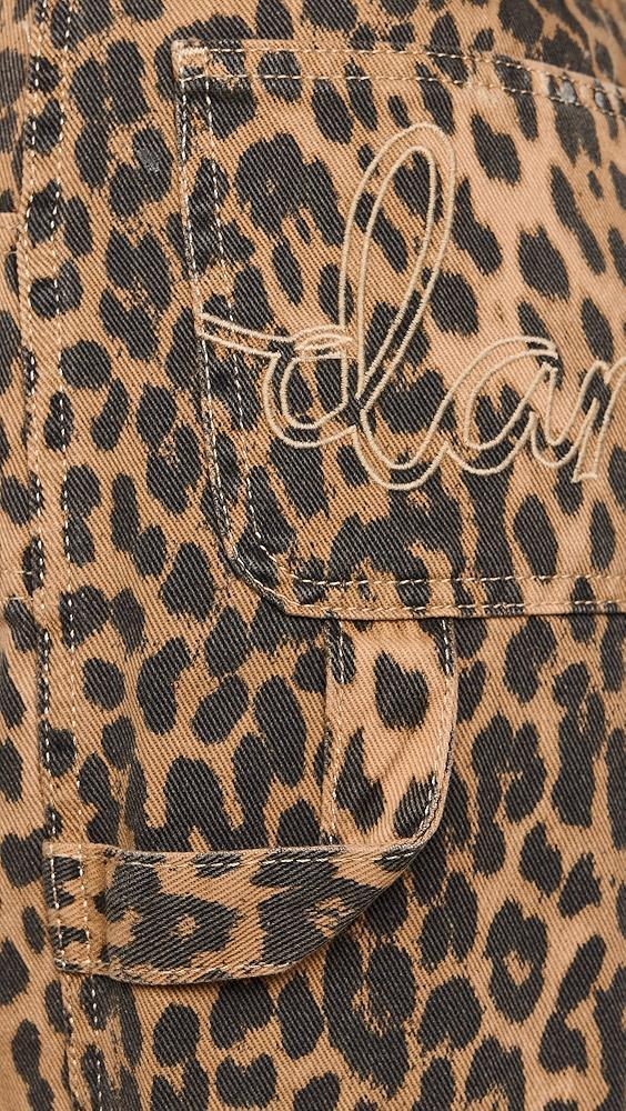 Damson Madder Leopard Cargo Trousers | Shopbop Product Image