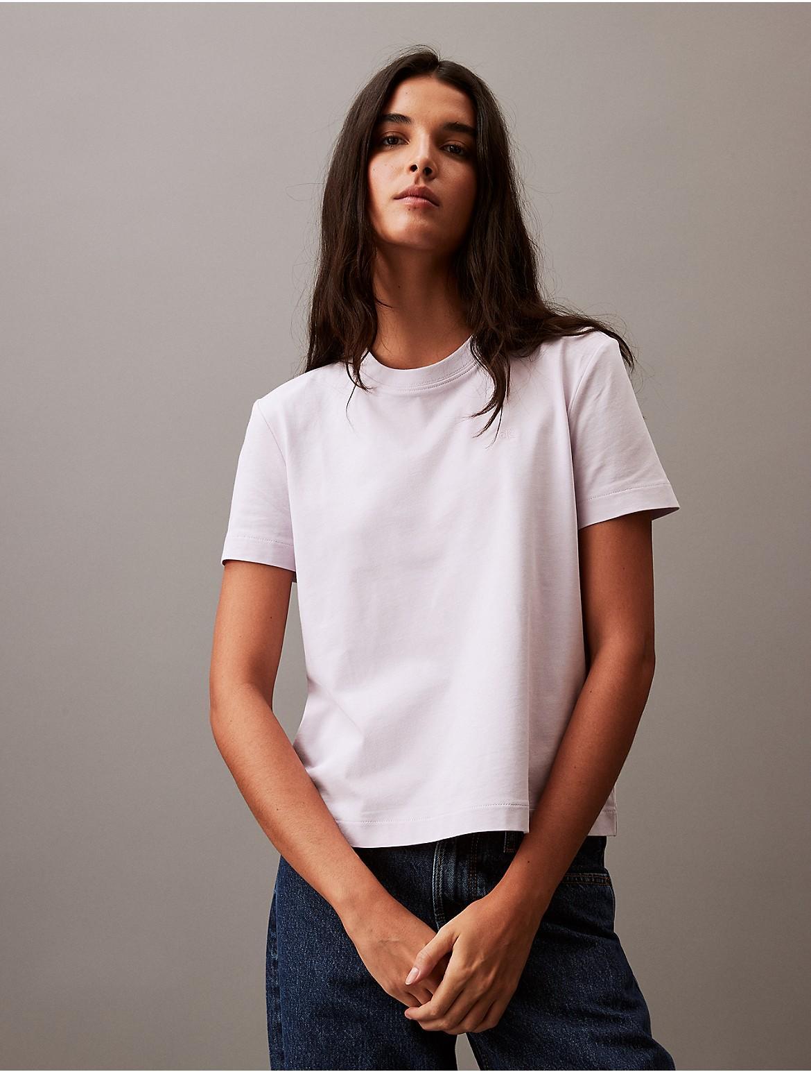 Calvin Klein Women's Archive Logo T-Shirt - Yellow - S Product Image