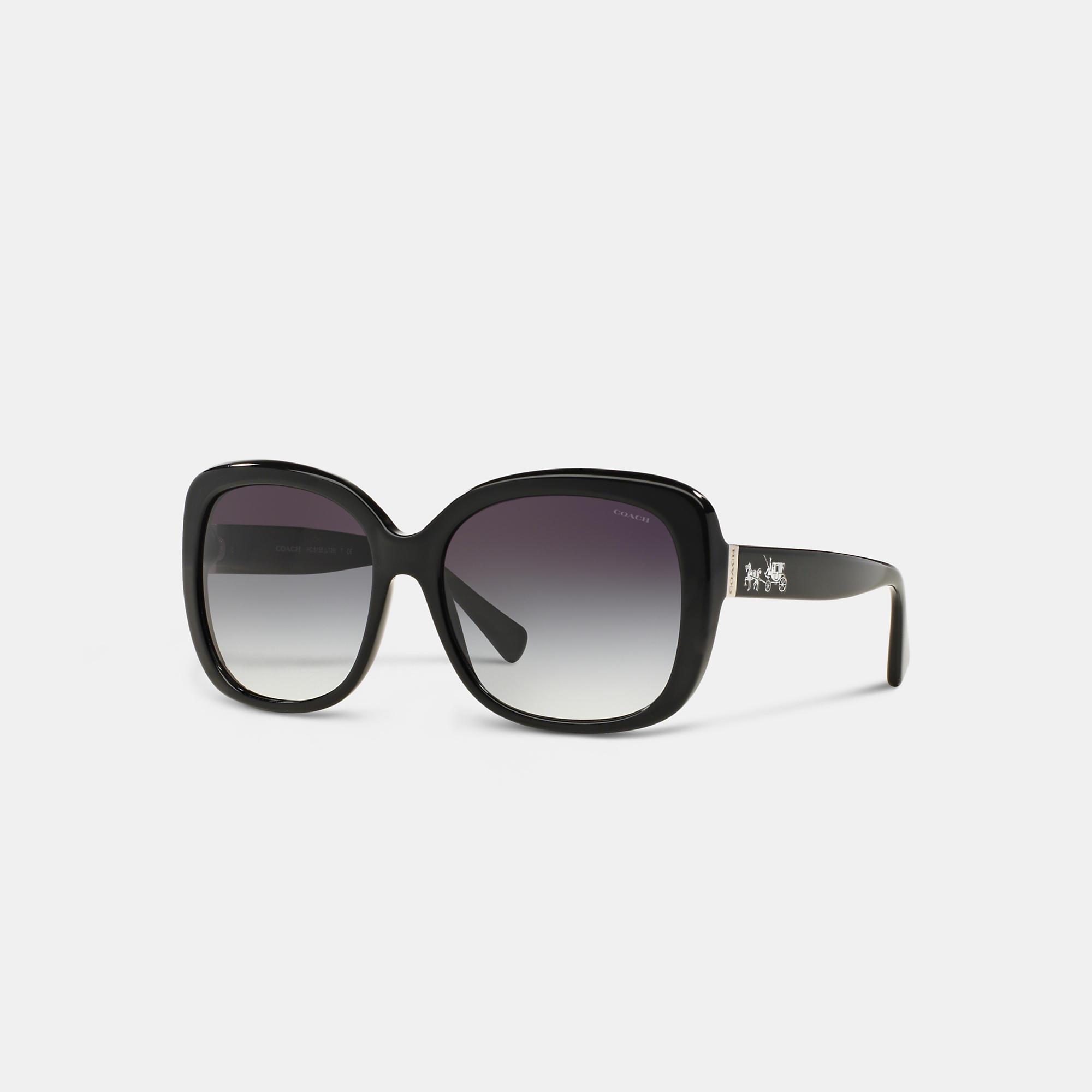 COACH Horse  Carriage Logo Square Gradient Sunglasses Product Image